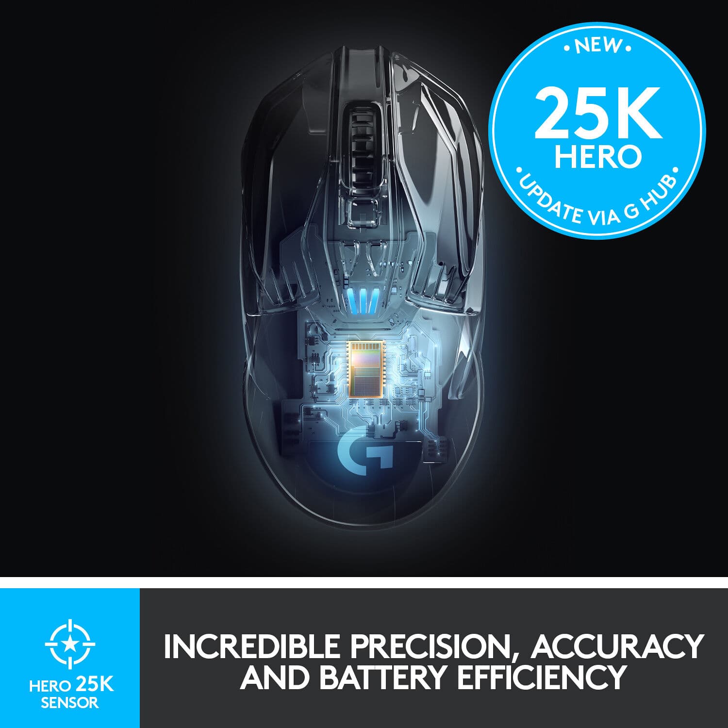 G903 Lightspeed Gaming Mouse view 4