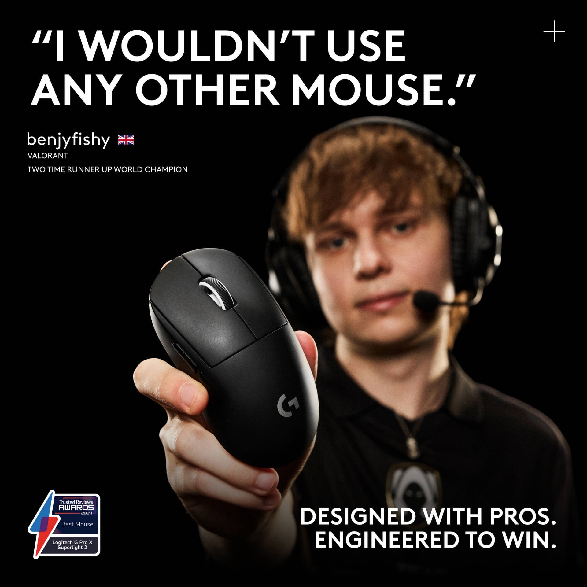 Logi G ProX Game Mouse Wht view 7