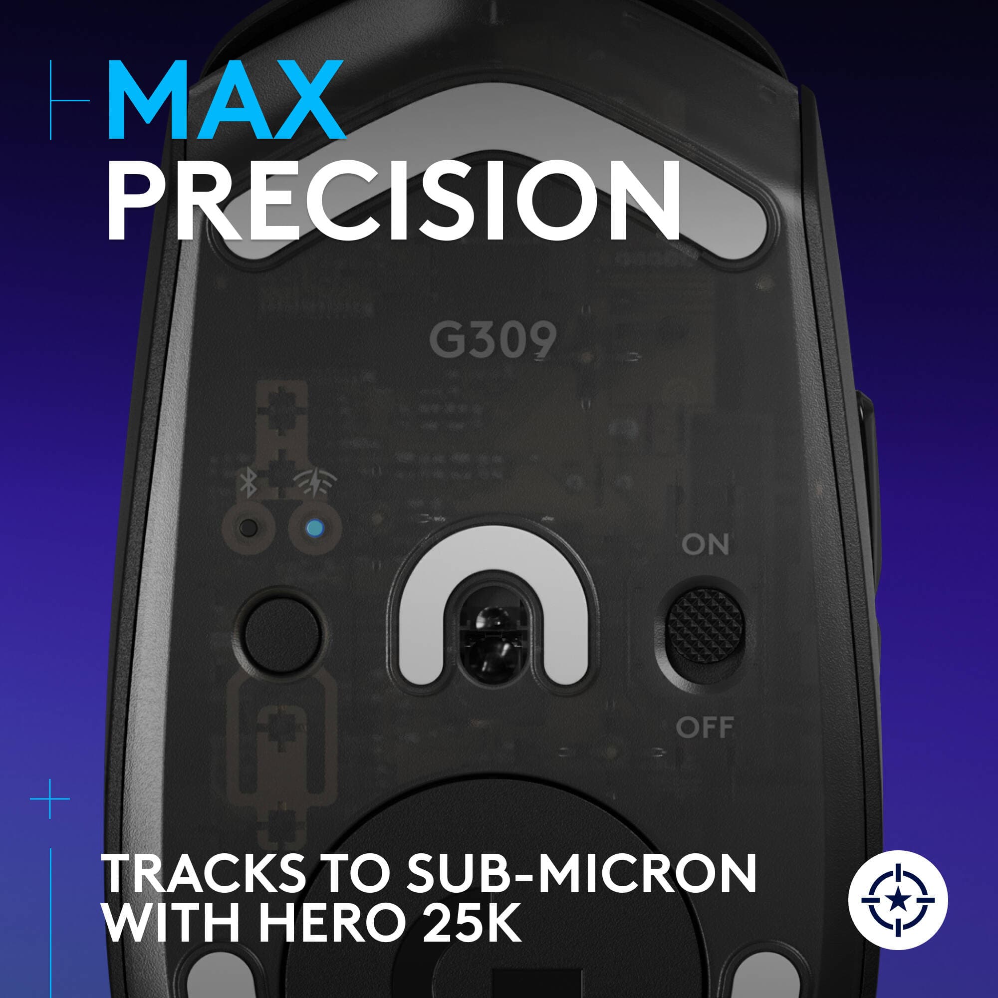 G309 Lightspeed Black view 4