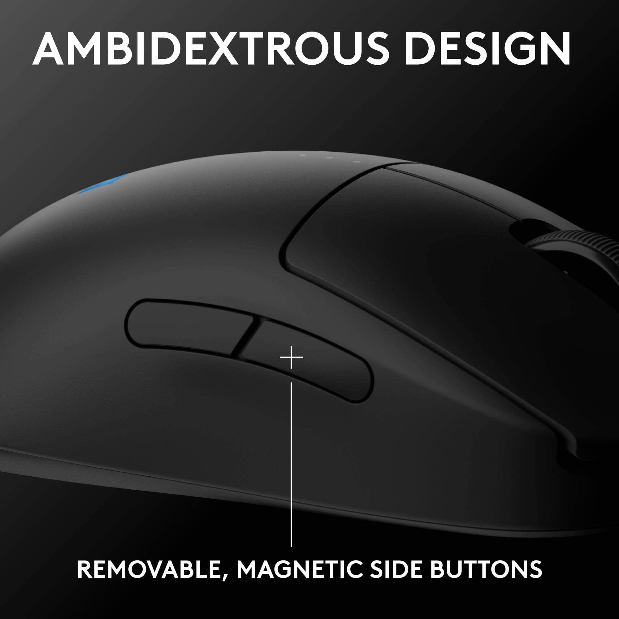 PRO 2 Wireless Mouse Black view 2