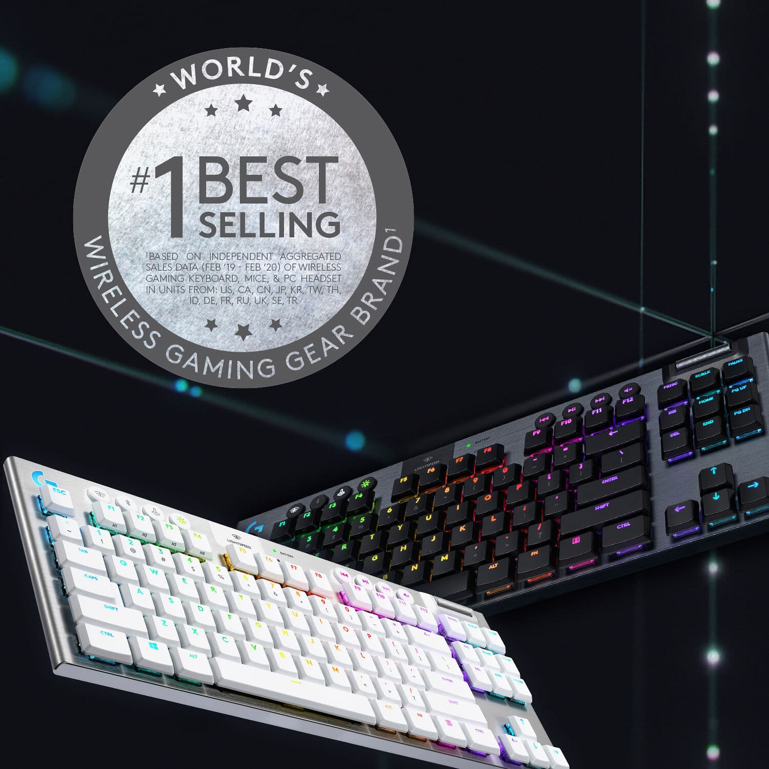LA G915 TENKEYLESS WLS MECH GAMING KYBD view 3