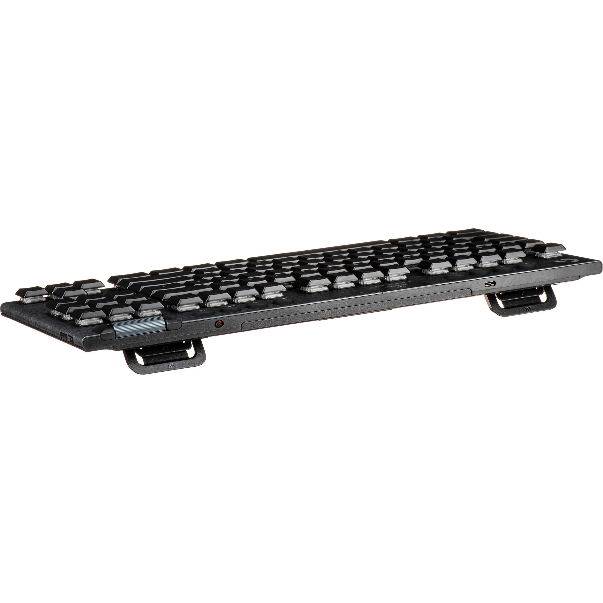 LOGITECH GAMING G915 TKL WRLS MECH KB CARBON CLICKY SWITCH view 3