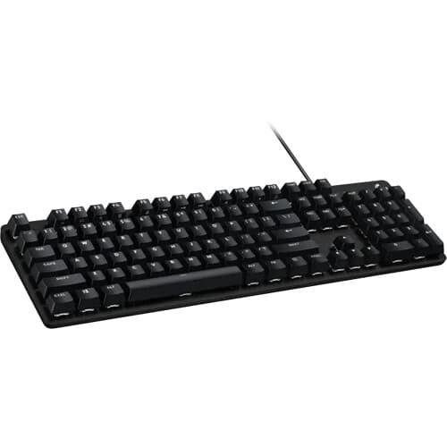 Logitech G413 SE wired full-size mechanical gaming keyboard with aluminum top case