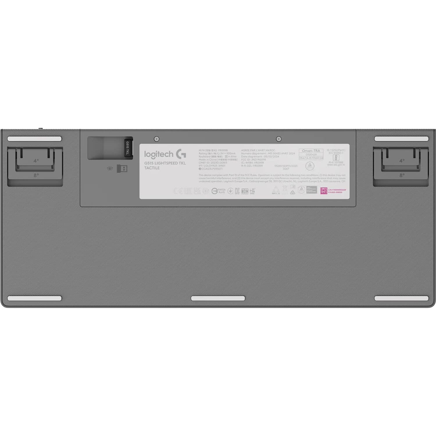 G515 LIGHTSPEED TKL White view 12