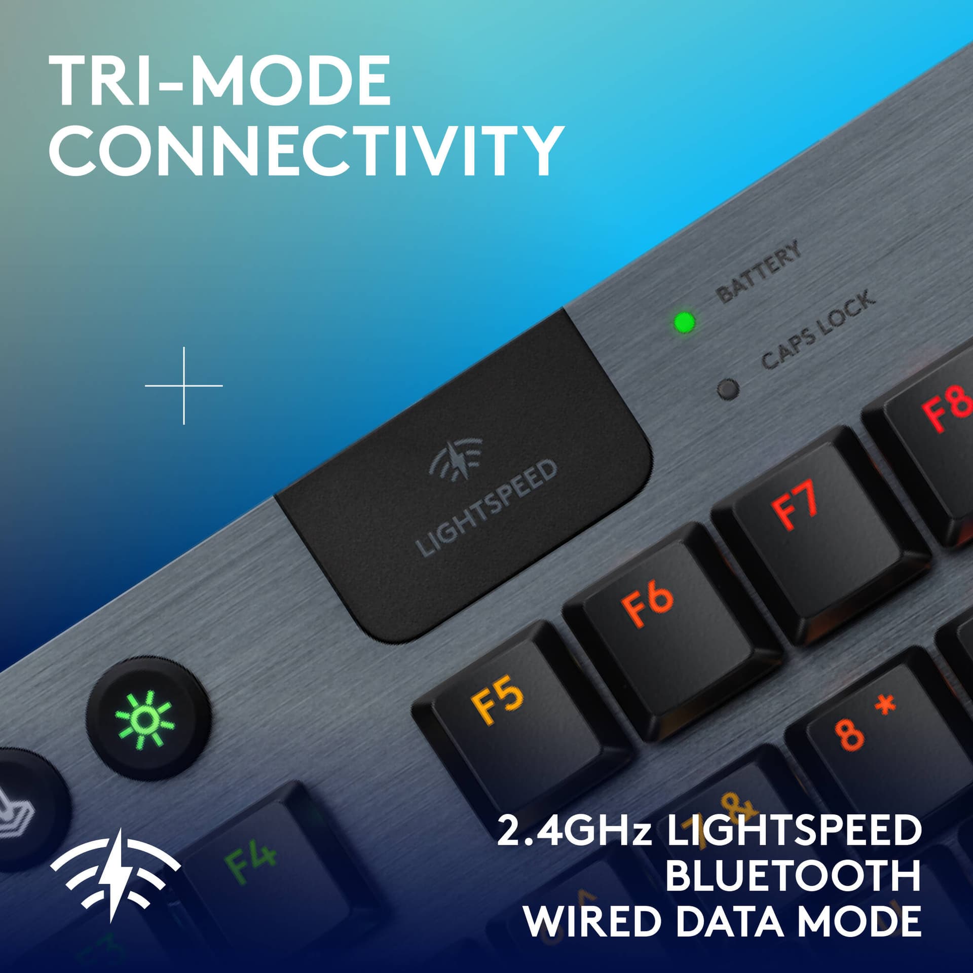 Logitech G915 X LIGHTSPEED TKL Clicky wireless tenkeyless keyboard