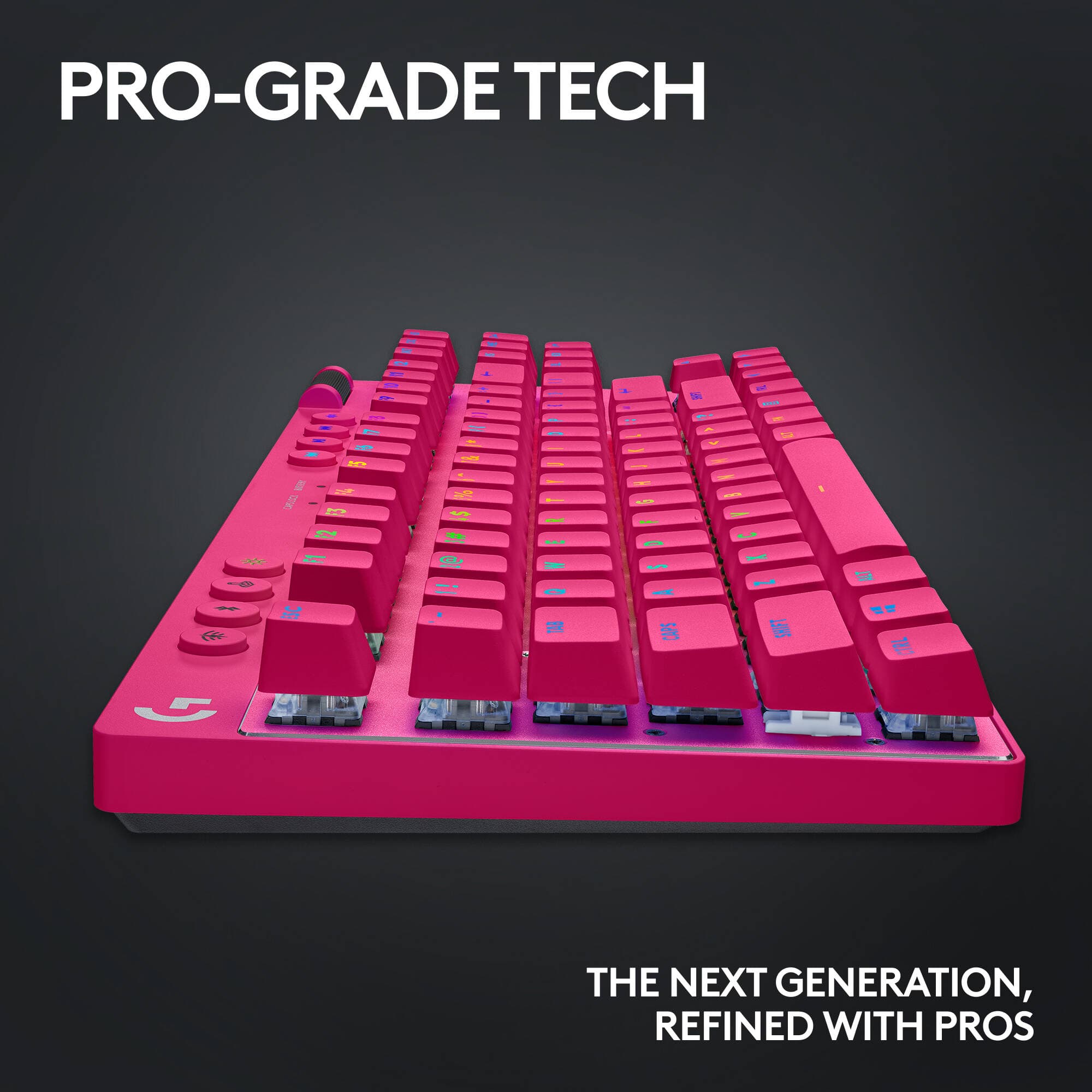 PRO X TKL Rapid Magenta view 8