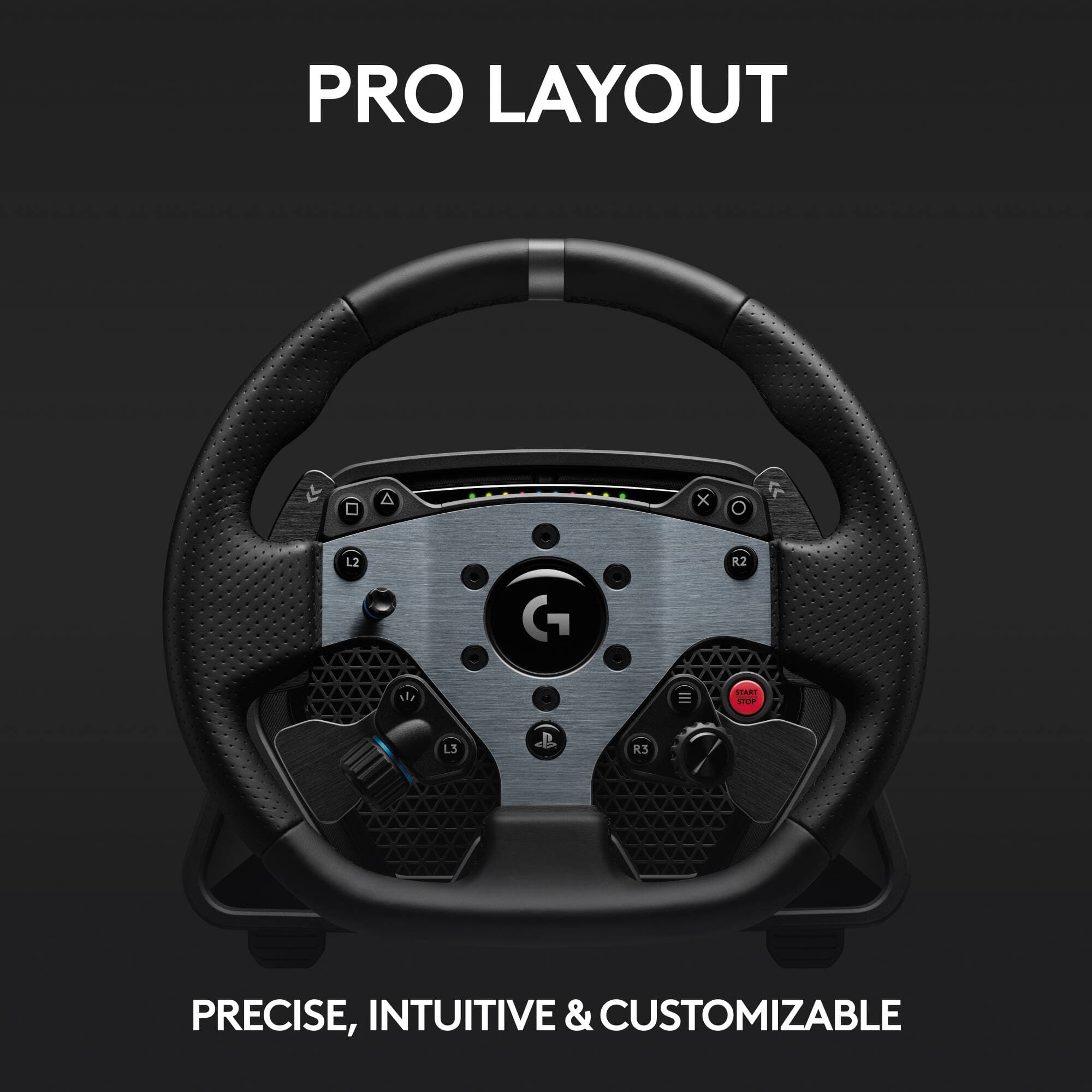 Logitech PRO Racing Wheel direct-drive sim racing wheel for PC and console