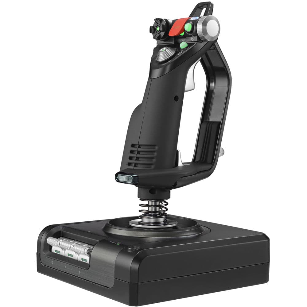 Logitech PC X52 Pro Flight Control System for PC flight simulation