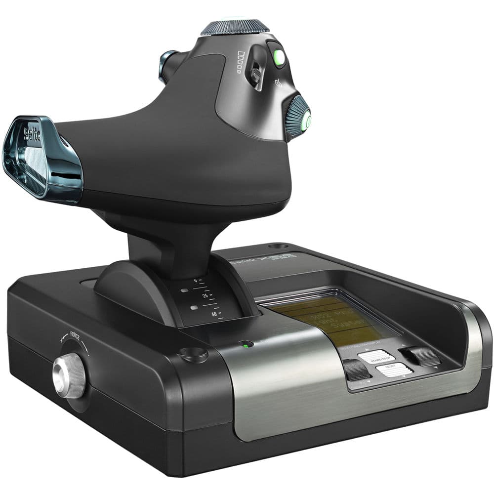 Logitech PC X52 Pro Flight Control System for PC flight simulation