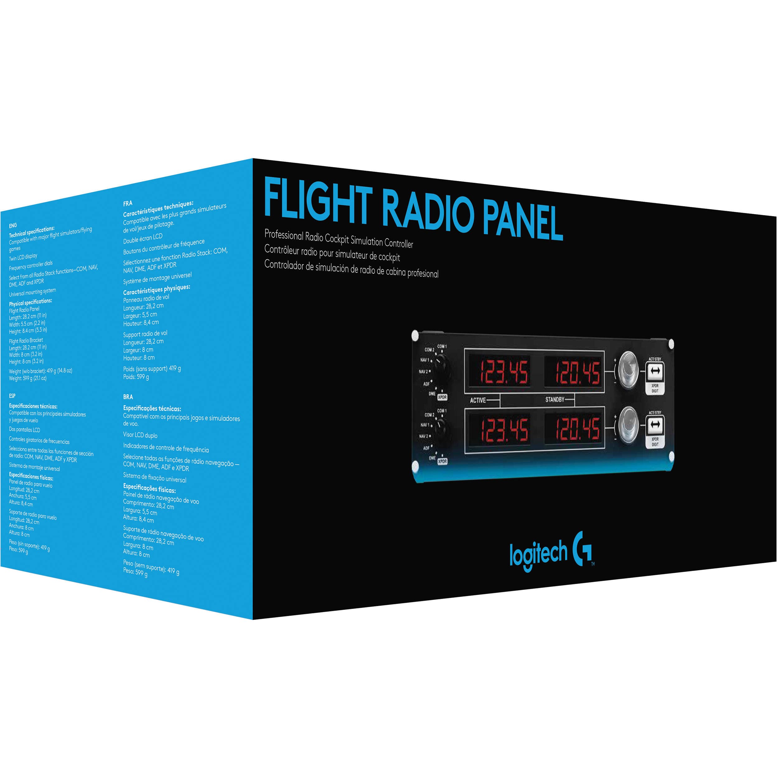 PC PRO FLIGHT RADIO PANEL view 4