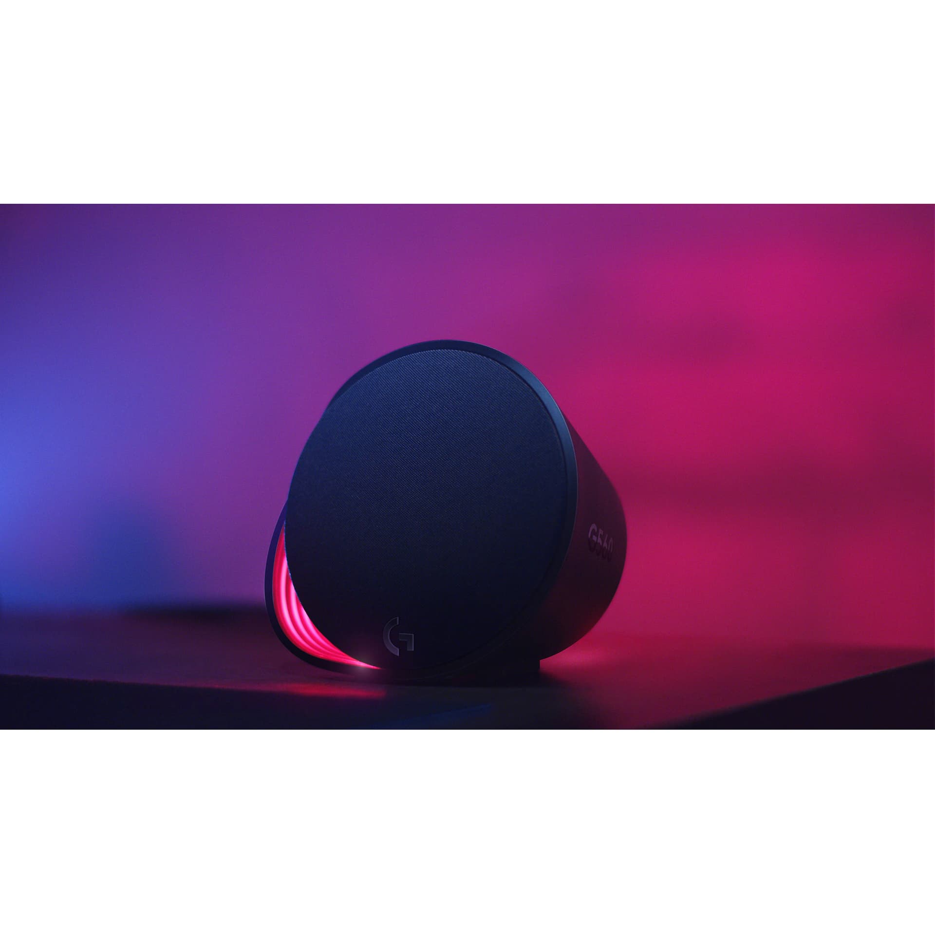 Logitech G560 PC Gaming Speakers with RGB lighting and desktop audio