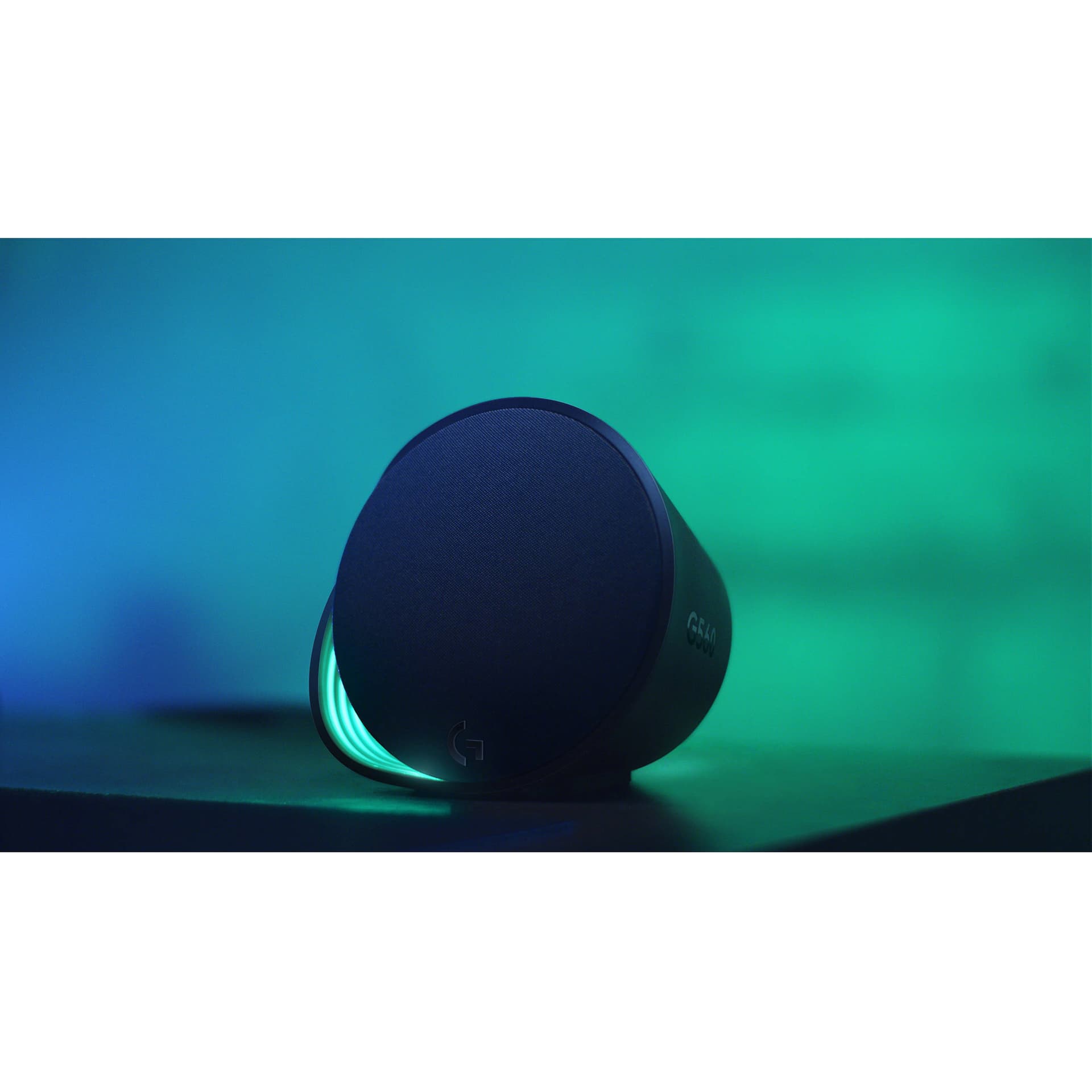 Logitech G560 PC Gaming Speakers with RGB lighting and desktop audio