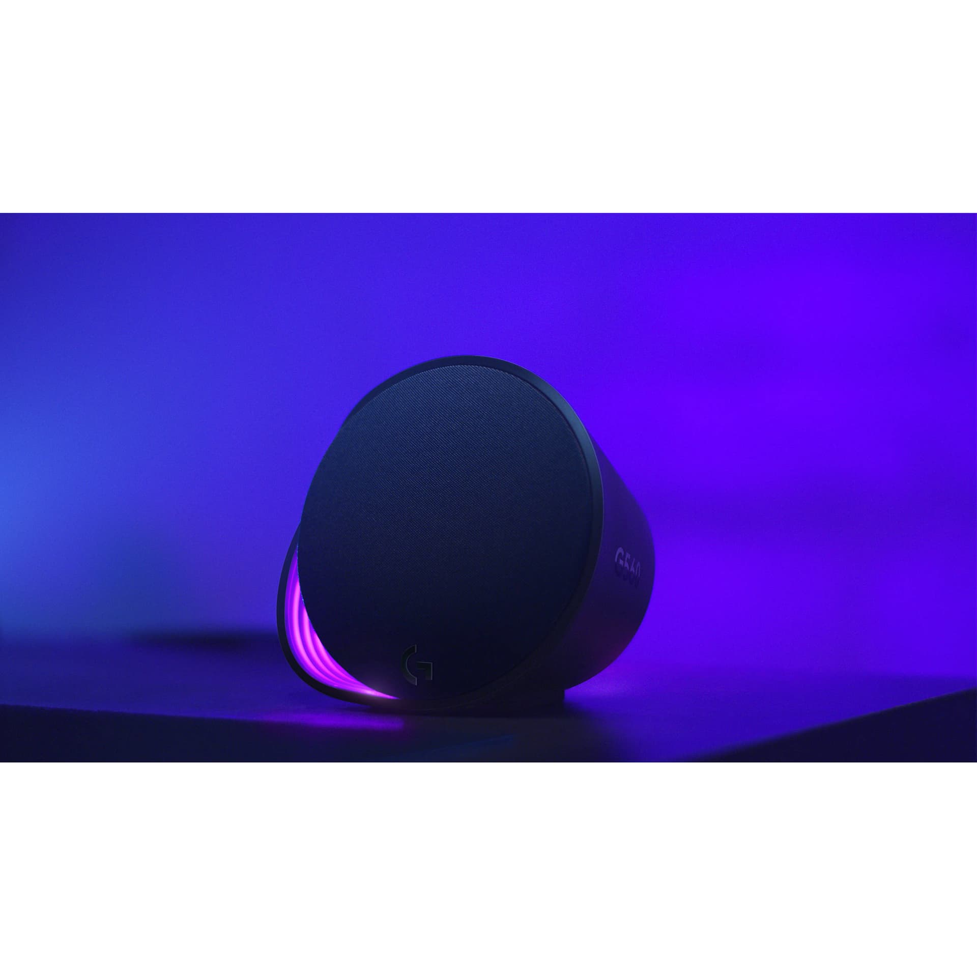 Logitech G560 PC Gaming Speakers with RGB lighting and desktop audio