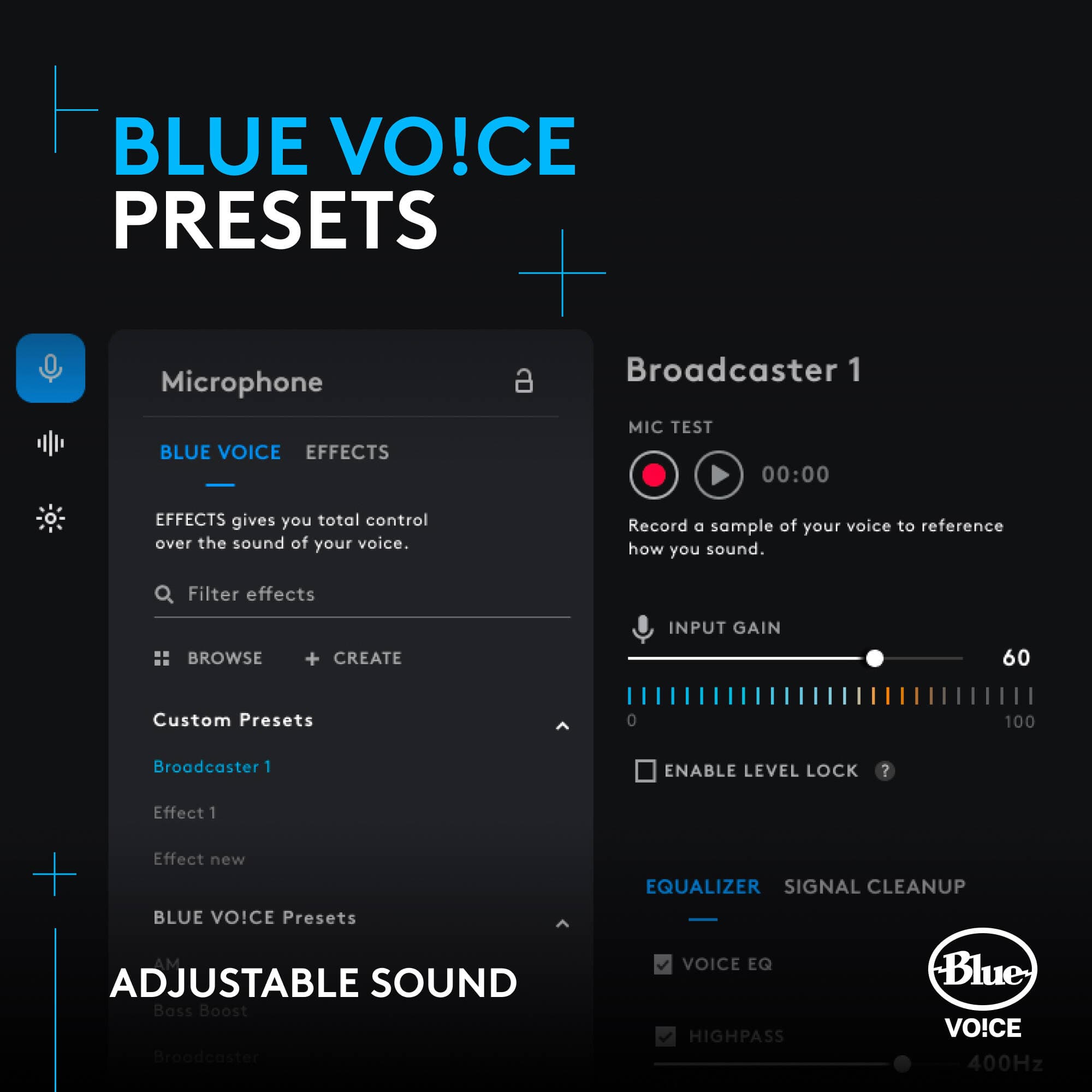 Logitech G YETI ORB Mic Black desktop microphone in black finish