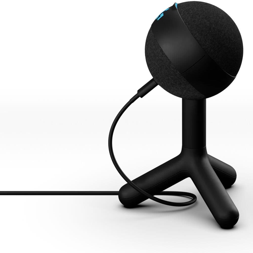 Logitech G YETI ORB Mic Black desktop microphone in black finish