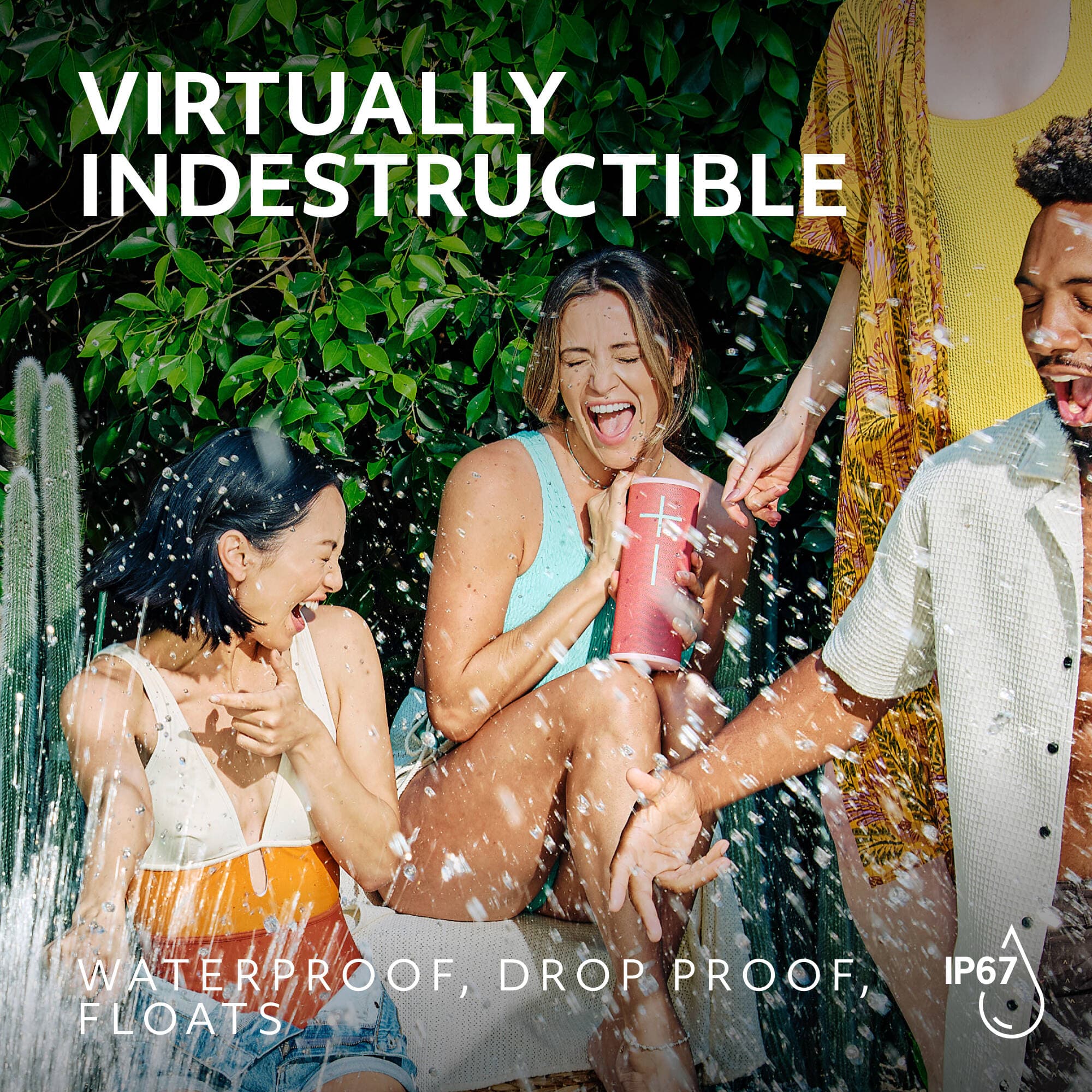 UE MEGABOOM 4 Speaker Black portable wireless Bluetooth speaker