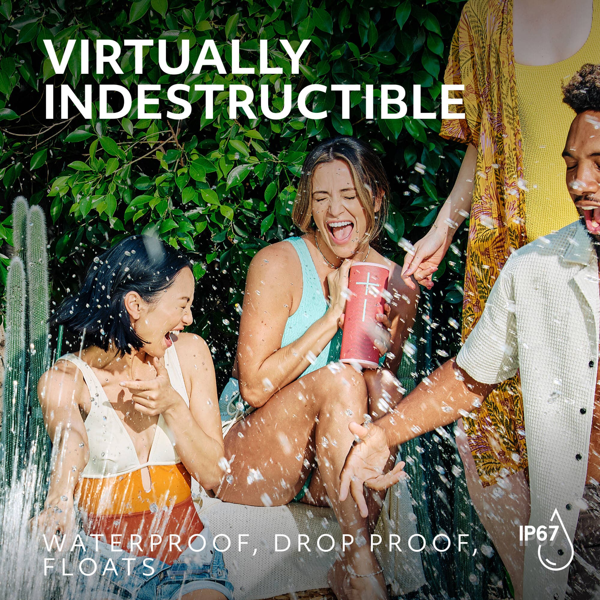 Ultimate Ears MEGABOOM 4 Purple wireless Bluetooth portable speaker