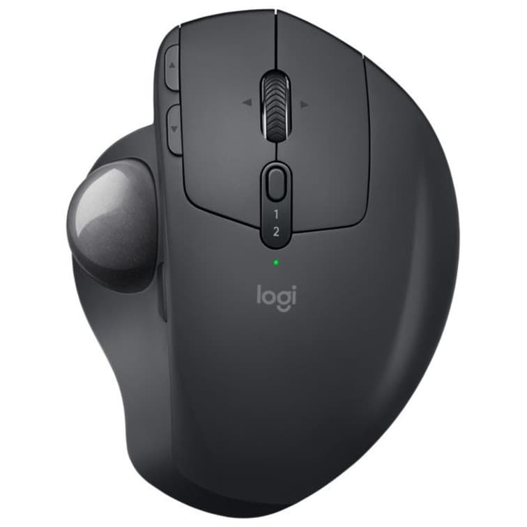 Logitech MX ERGO Plus Wireless Mouse | Ergonomic Trackball, Enterprise