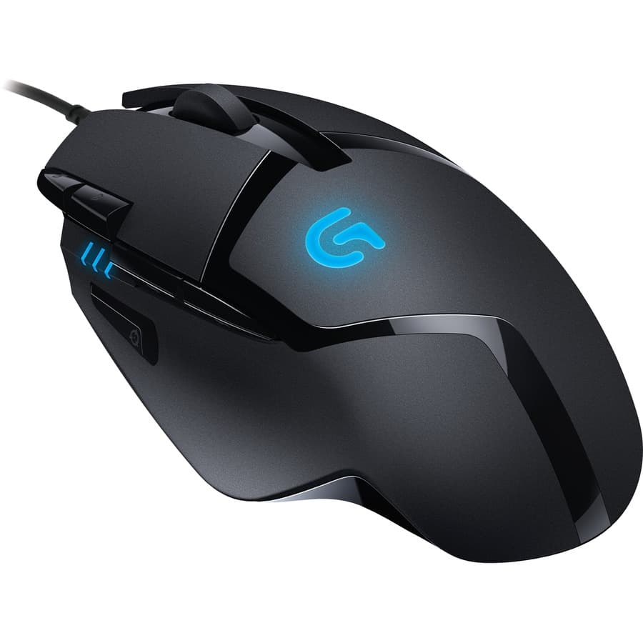 Logitech Sourcing Logitech 402 Hyperion Fury Wired Gaming Mouse 4000 Dpi
