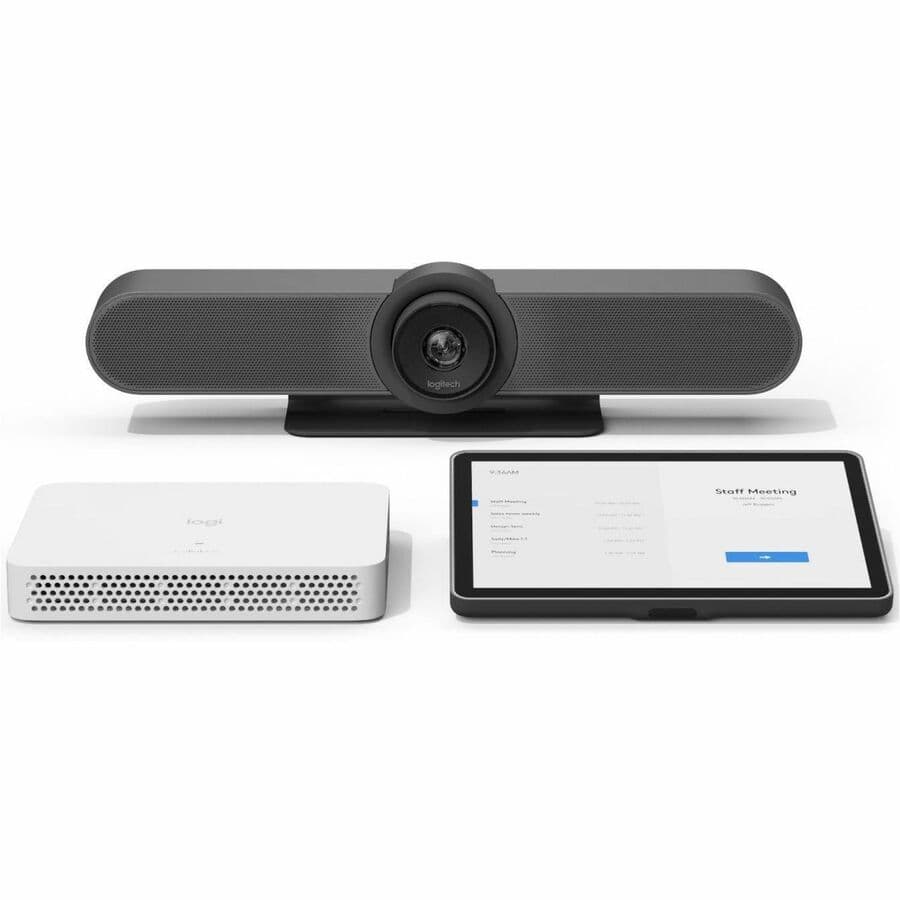 Logitech VC Meetup+RoomMate+Tap IP Bundle | Zoom Rooms | Logitech