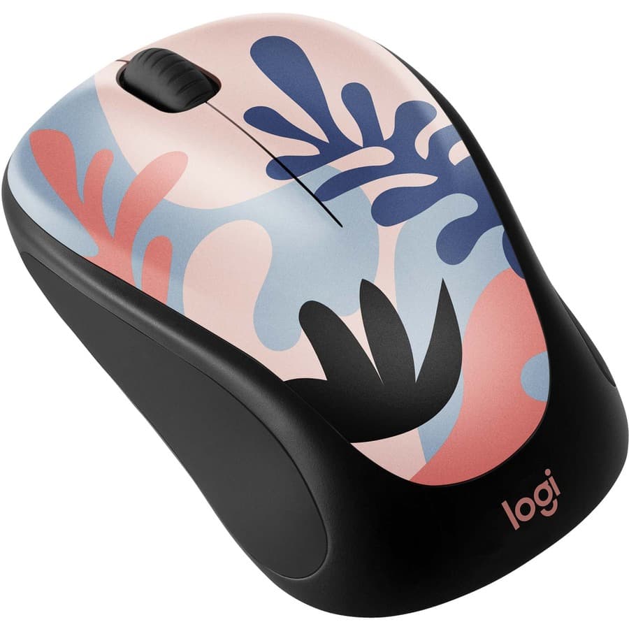 Logitech Design Collection limited edition wireless mouse — compact wireless mouse with designer finish