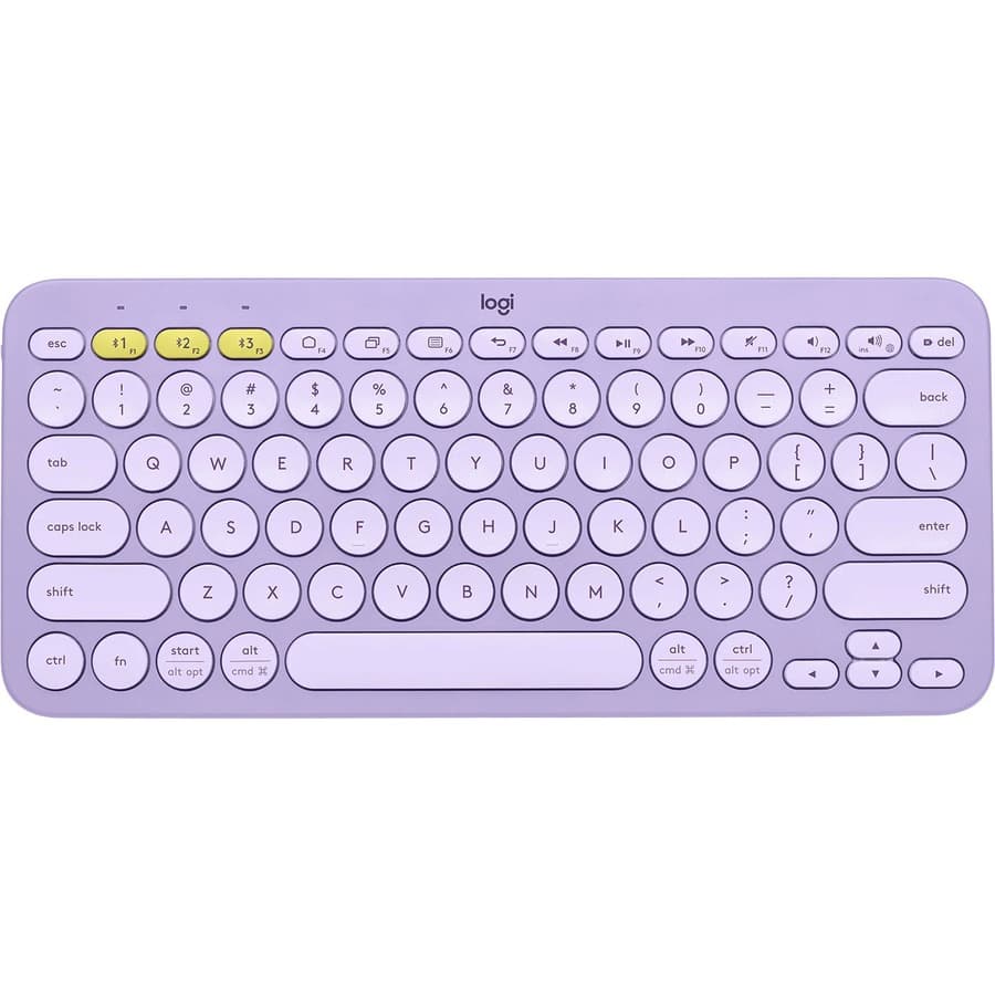 La K380 Multi Device Keyboard Lavender