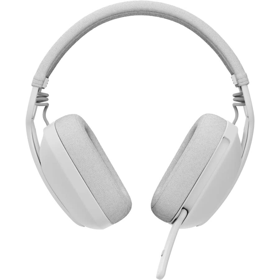 Logitech Zone Vibe 100 Off White Wireless Headset | Bluetooth, UC