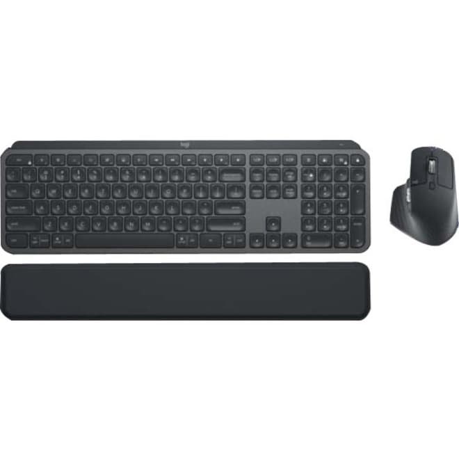 Logitech MX Keys Combo for Business Graphite | Wireless Keyboard Mouse