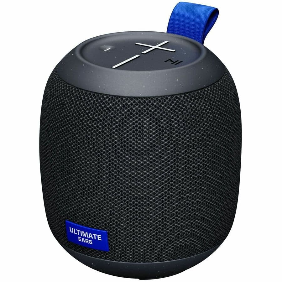 Ultimate Ears Wonderboom Play Black Mini Speaker | Portable Audio