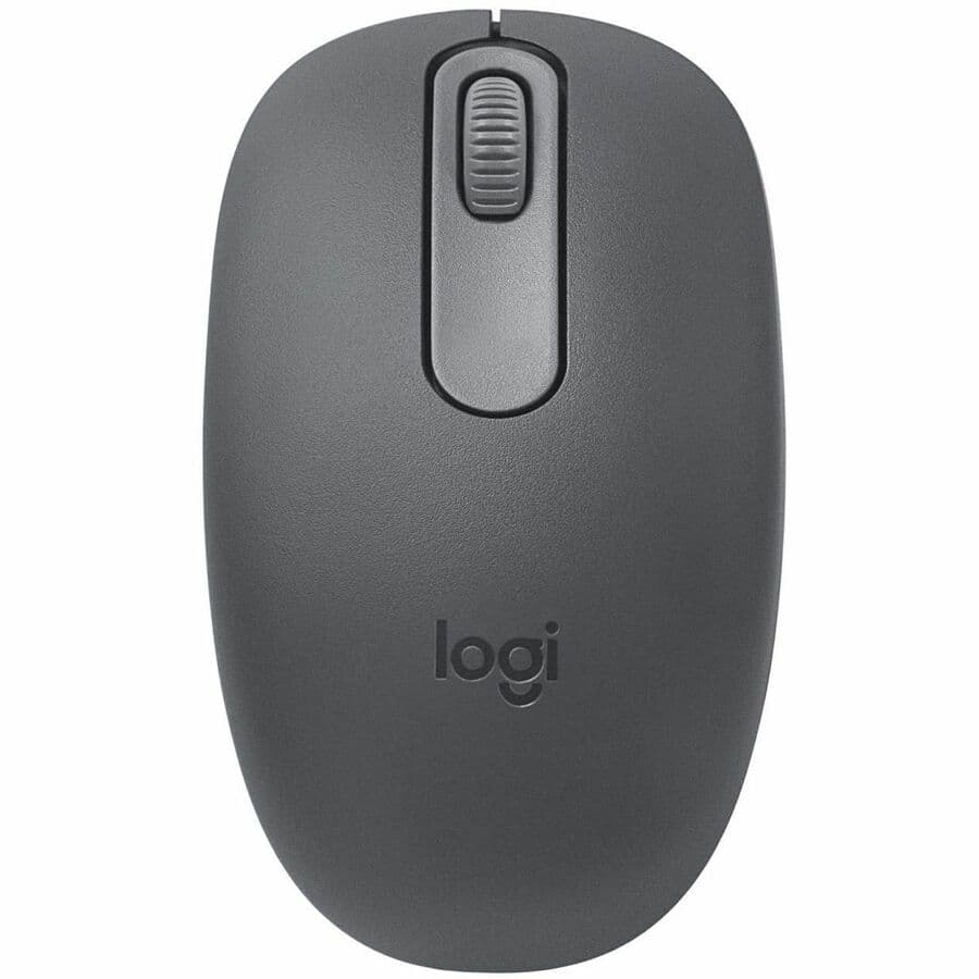 Logitech M196 Wireless Mouse — 2.4 GHz USB Receiver, 49 ft Range | Compact, Graphite