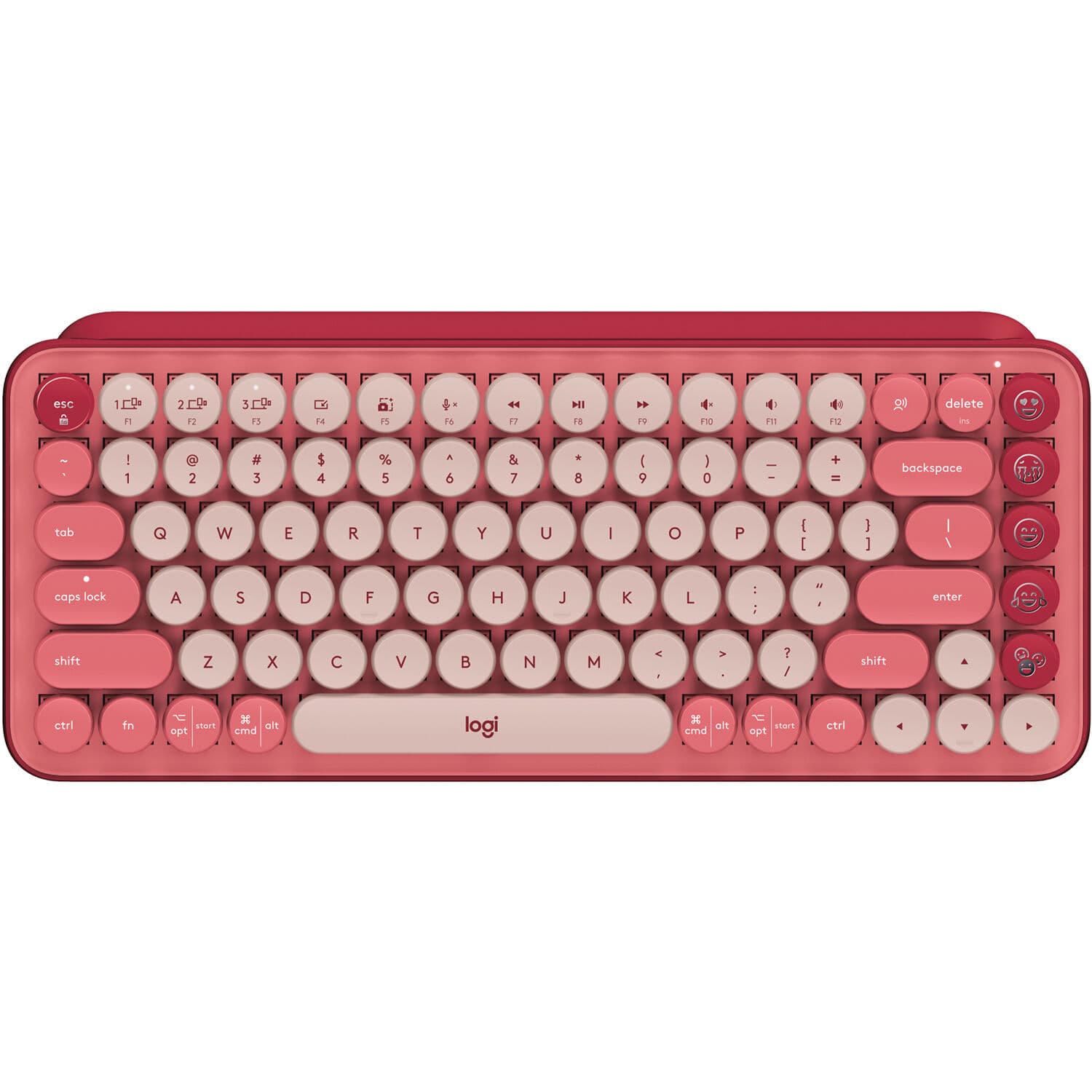 Logitech POP Keys Wireless Emoji Mechanical Keyboard | Bluetooth, Mac/PC