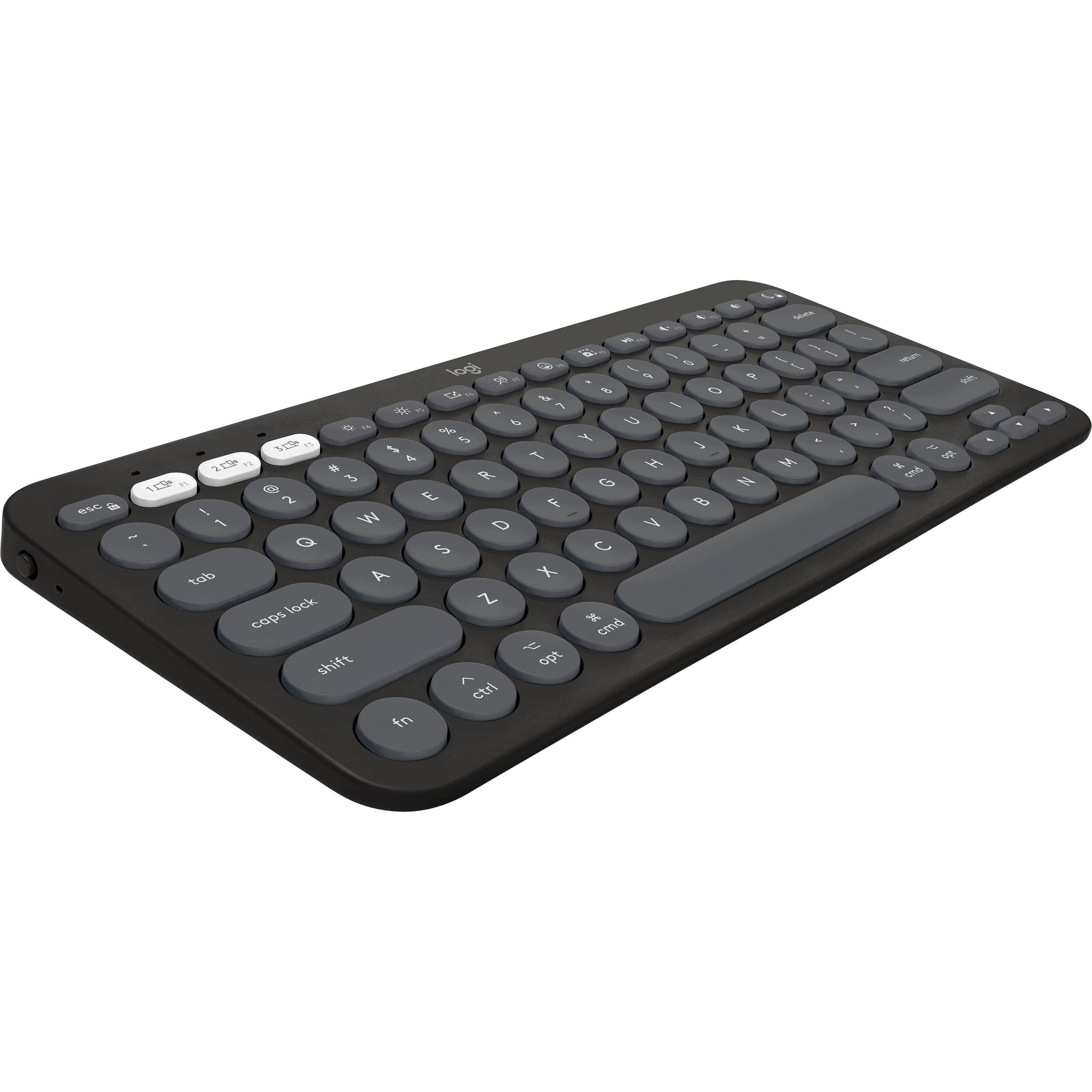 Logitech K380s Pebble Keys 2 Keyboard, Graphite | Wireless, Bluetooth