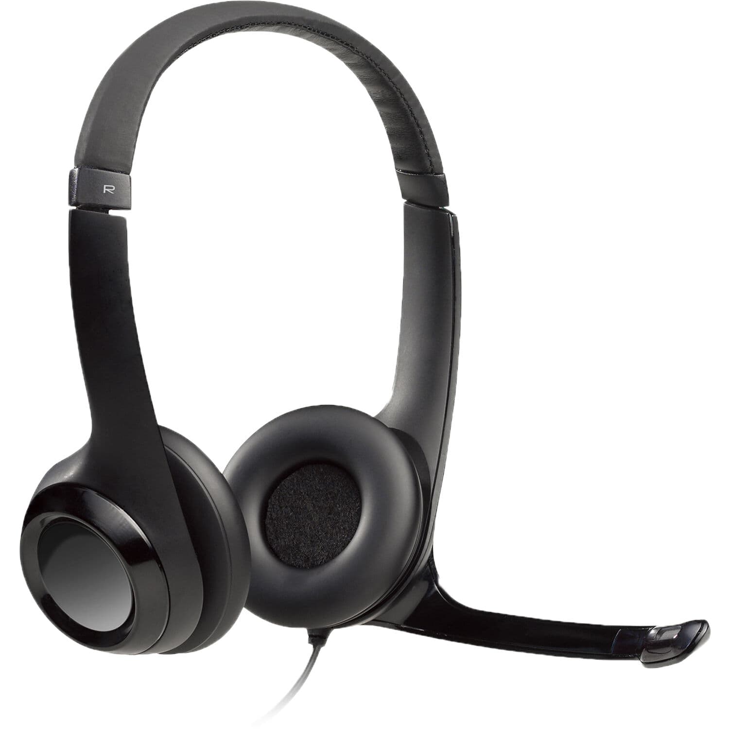 Logitech USB Headset H390 981-000014 | Wired UC, Noise-Canceling Mic