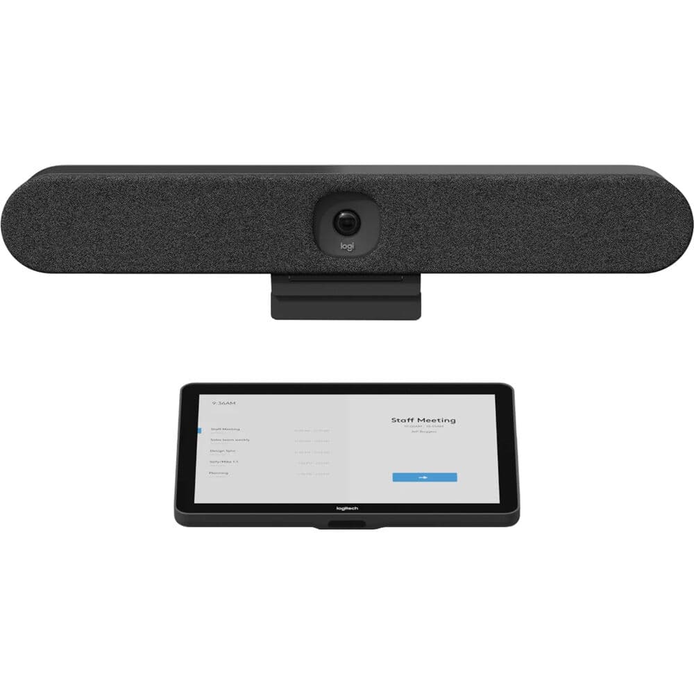 Logitech Rally Bar Huddle TAP IP Bundle | Small Room Video Conferencing