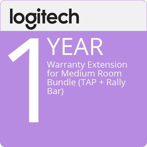 1 Yr Ext Warranty for Rally Bar & Tap-Medium Bundle