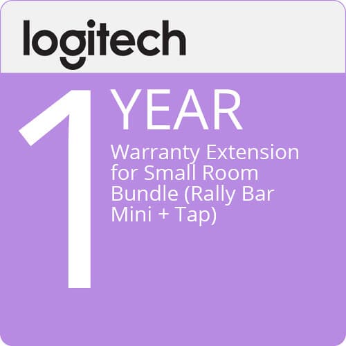 Logitech 1 Yr Ext Warranty for Rally Bar Mini & Tap-Small Bundle | AV Support