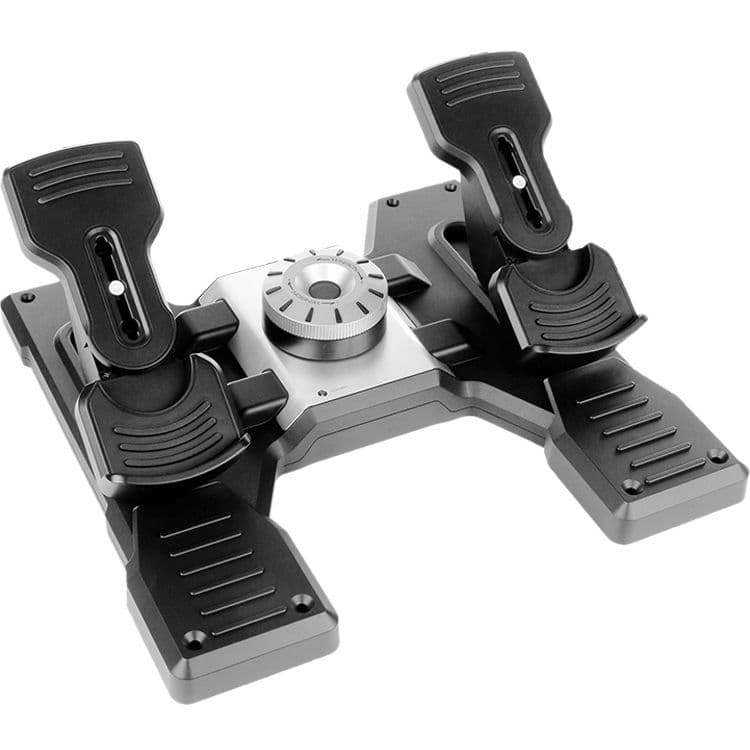Logitech PC Pro Flight Rudder Pedals | Flight Sim Controls, PC