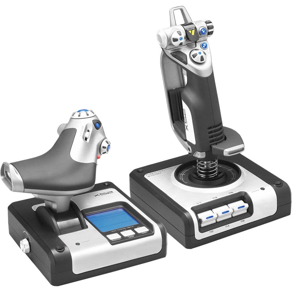 Logitech X52 Flight Control System | PC Flight Stick, Throttle